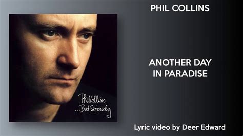Testi Phil Collins Another Day In Paradise Testi Vari