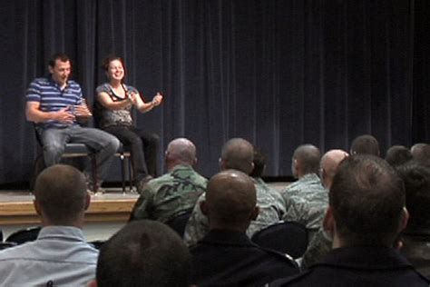 sex signals presentation begins sexual assault awareness month 33rd fighter wing article