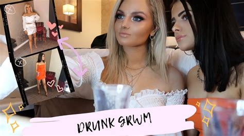 tipsy grwm and my best friend girl talk our clubbing outfits night out grwm youtube