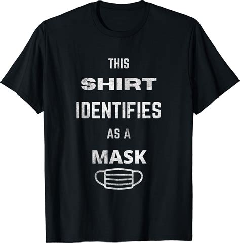 Anti Mask Identifies As A Mask Funny Unique Vintage T Shirt