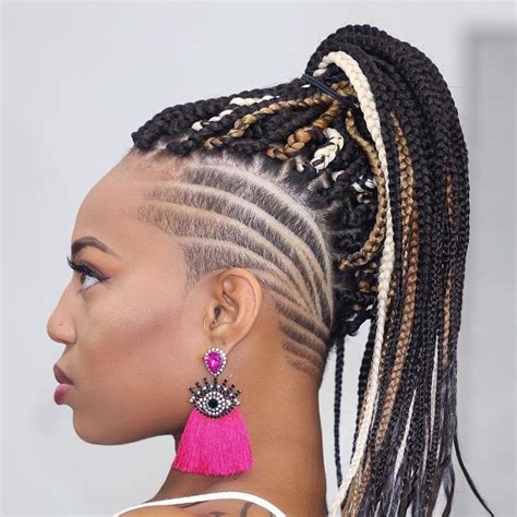 Twists Dreadlocks And Box Braids With Shaved Sides To Love Braids