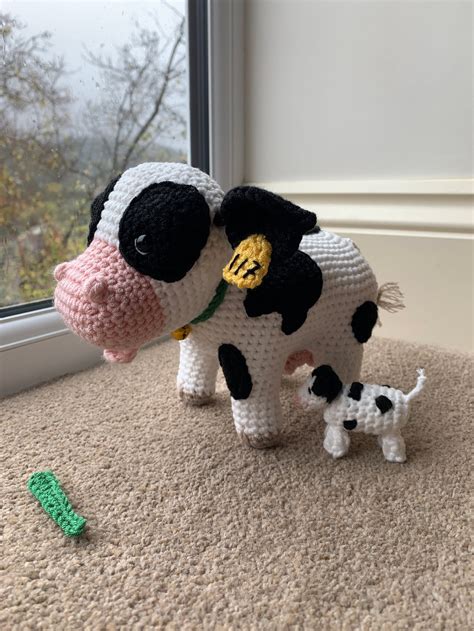 Crochet This Cute Cow With A Surprise Calf Hidden Inside Laptrinhx News