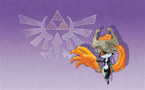 1280x720 Resolution Orange Haired Female Character Illustration Midna The Legend Of Zelda