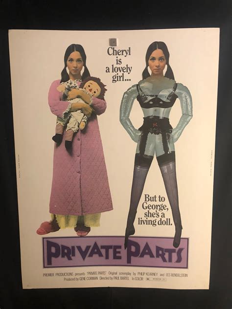 Original 1972 Private Parts Movie Poster Teen Sex Doll Sex Etsy Ireland