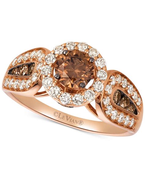 Le Vian Chocolate Diamonds 5 8 Ct T W Nude Diamondstm 1 2 Ct