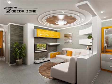 Modern POP False Ceiling Designs For Living Room