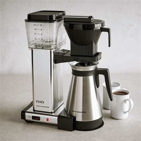 Sur la table also offers a reputable cooking program and provides. Technivorm Moccamaster KBGT Coffee Maker with Thermal ...