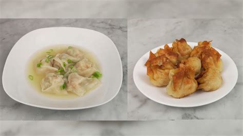 Although wonton soup seems like a hassle to make, it's incredibly easy, fun, and calls for the perfect date night project. Easy Simple Hong Kong Style Wonton Soup And Fried Wontons ...