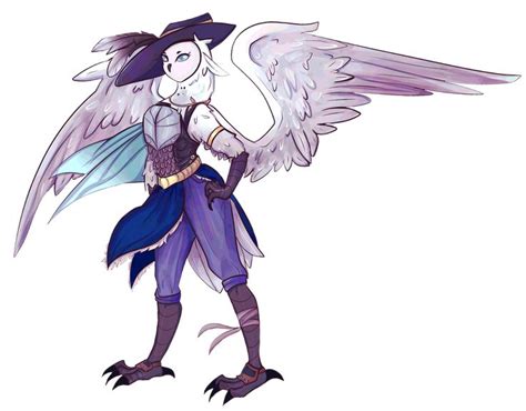 Owl Aarakocra Concept Art Characters Character Art Fantasy