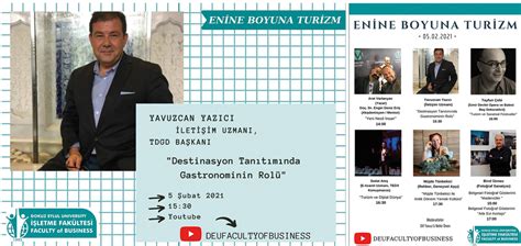TDGD Başkanı Yavuz Can Yazıcı Enine Boyuna Turizm başlıklı online