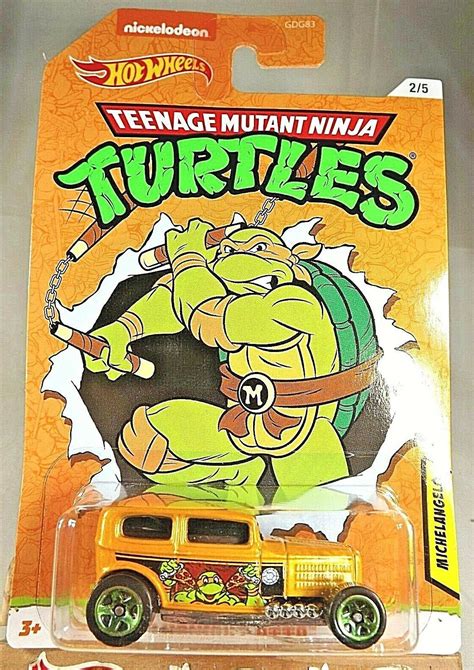Hot Wheels Teenage Mutant Ninja Turtles Michelangelo Midnight