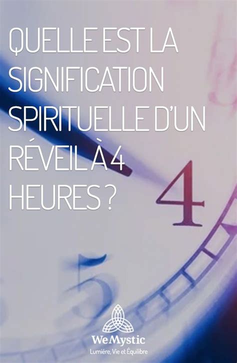Se Réveiller à 4h Du Matin Signification Spirituelle | AUTOMASITES