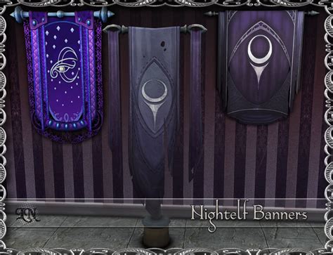 ⋆ Peace Within ⋆ ⋆ Nightelf Banners Sims 4 ⋆ ║ Download Banner