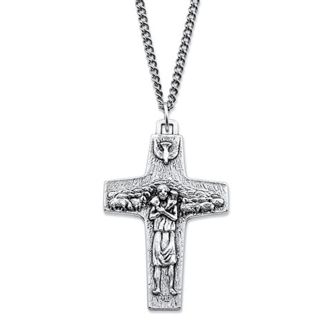 Palmbeach Jewelry Pope Francis Authentic Replica Pectoral Cross Pendant
