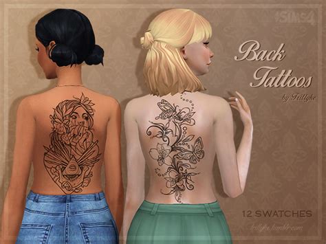 Trillyke Back Tattoos Im So Into Making Tattoos Nowadays In 2020