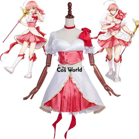 Magical Girl Ore Uno Saki Tube Tops Dress Uniform Outfit Anime Cosplay Costumes In Anime