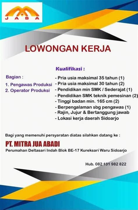 Lembaga kebijakan pengadaan barang/jasa pemerintah disingkat lkpp adalah lembaga pemerintah nonkementerian (lpnk) yang berada di bawah dan. Lowongan Kerja Pbrek Pempes Pergudangan Maspion / 5 Ciri ...