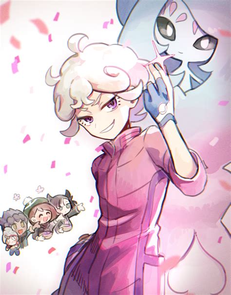 Marnie Gloria Hop Victor And Hatterene Pokemon And More Drawn