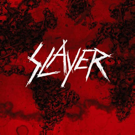 Slayer World Painted Blood Banner Huge 4x4 Ft Fabric Poster Tapestry