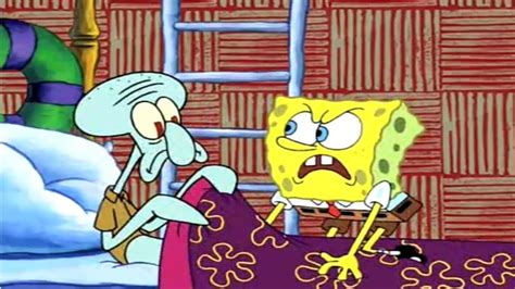Spongebob Gets Angry At Squidward Youtube