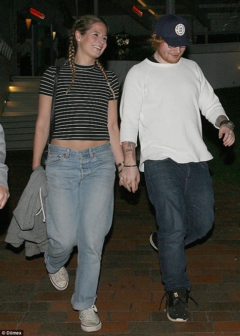 Ed Sheeran And His Girlfriend Cherry Seaborn Arrive Hand In Hand To
