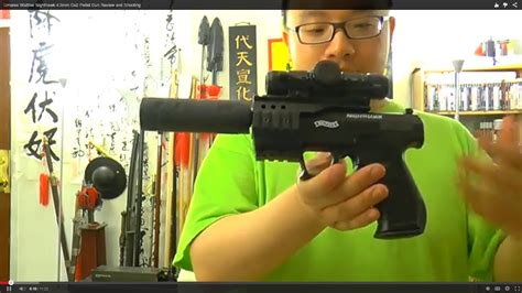 Umarex Walther Nighthawk 45mm Co2 Pellet Gun Review And Shooting Youtube