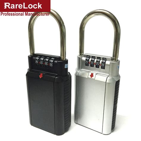 Rarelock Wall Mount Safe Storage Key Box Combination Lock Boxes For