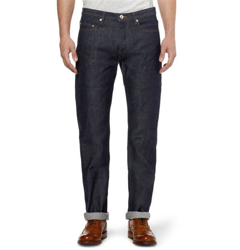 Le migliori offerte per apc petit standard sono su ebay ✓ confronta prezzi e caratteristiche di prodotti nuovi e usati ✓ molti articoli con consegna gratis! A.P.C. - New Standard Regular-Fit Dry Selvedge Denim Jeans ...