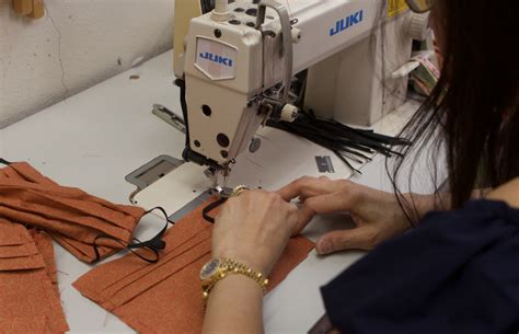 Florida Tailor Makes Face Masks For Coronavirus Frontline Workers