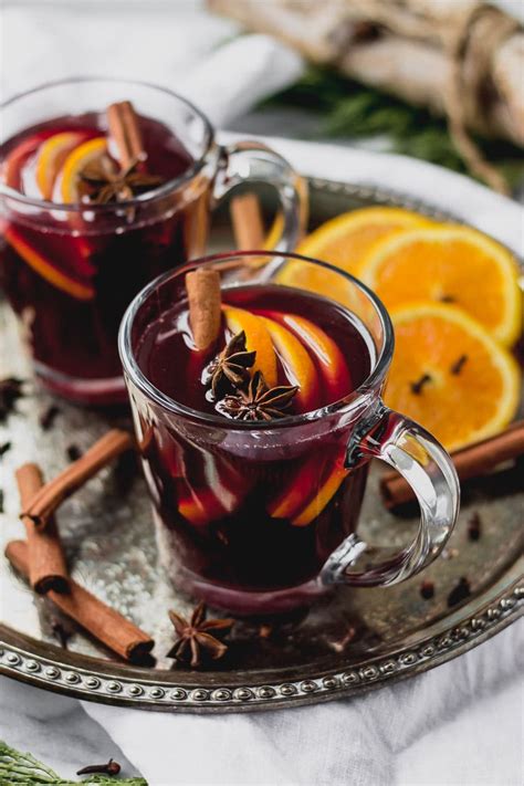 Simple Mulled Wine Stovetop Or Slow Cooker Fork In The Kitchen