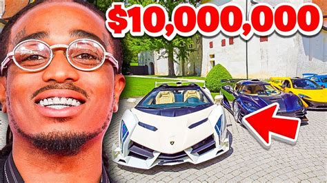 Quavos 10000000 Car Collection Youtube