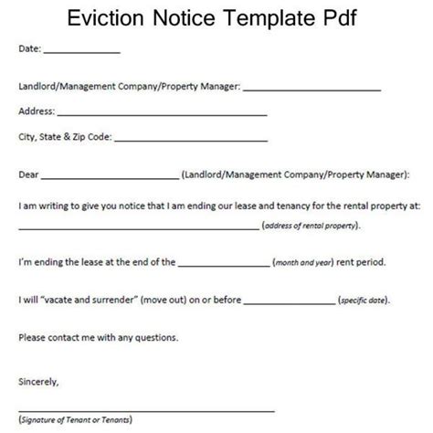 50 sample eviction letter to family member fl4r eviction