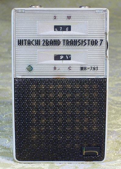 Radios Hitachi Wh 761 1961