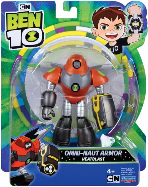 Ben 10 Action Figures Space Armor Heatblast Wholesale