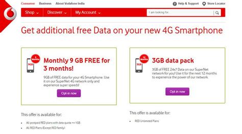 Vodafone Is Giving 27gb 4g Data Free For Three Months Heres How To
