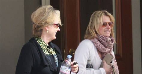 meryl streep with her daughter after divorce popsugar celebrity
