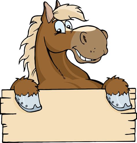 Funny Horse Clipart Clip Art Library