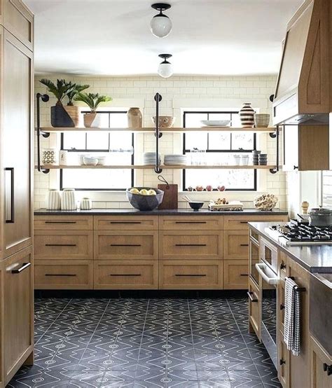 The most common oak kitchen cabinet material is wood. white oak cabinets modern kitchen with white oak cabinets ...