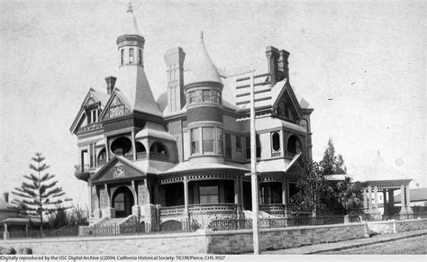 Vintage Los Angeles Photo Bradbury Mansion 1880s Old Hollywood As