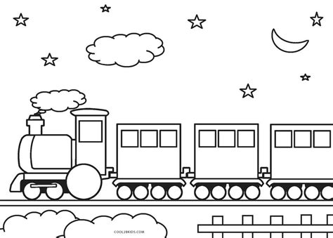 Here is a collection of 25 coloring pages of trucks for kids who love watching all kinds of trucks. Coloring Page Train - Printable Coloring