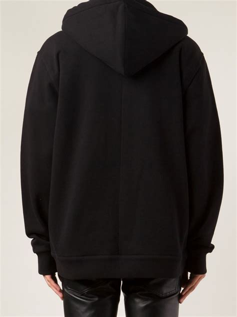 Lyst Givenchy Zip Up Hoodie In Black For Men