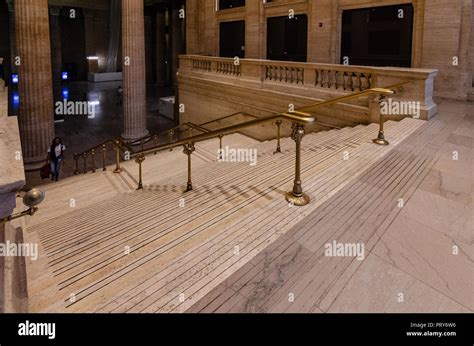The Steps Of Chicago Union Station In Chicago Illinois Stock Photo Alamy