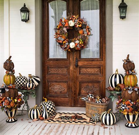 Decorate With Courtly Check Pumpkins And Some Of Our Harvest Topiaries To Greet Guests With The
