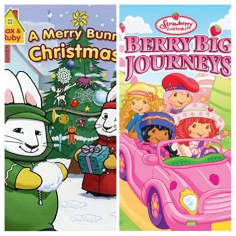 Max And Ruby A Merry Bunny Christmas Dvd Vs Strawberry Shortcake Berry Big Journeys Dvd August