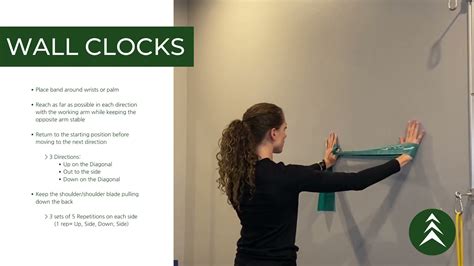 Shoulder Wall Clocks Exercise Phase 3 Northern Edge Plymouth