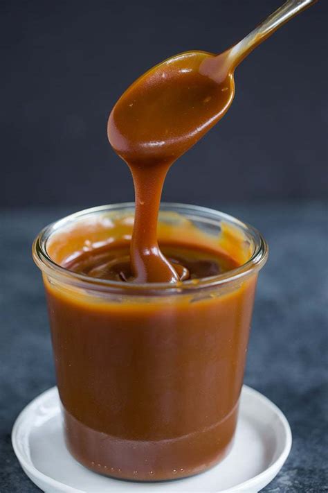 Homemade Salted Caramel Sauce Brown Eyed Baker