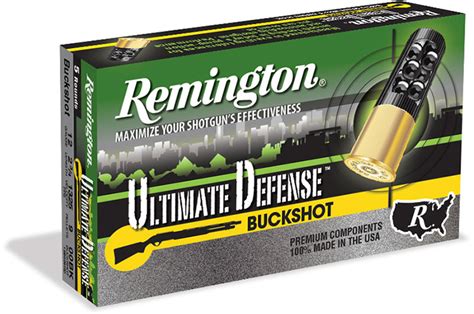 Remington Ultimate Defense Shotshell 12 Gauge 8 Pellet 275in Shotgun