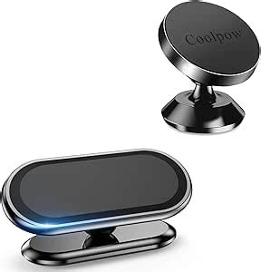 Amazon Com Coolpow Pack Magnetic Phone Holder For Car Cell