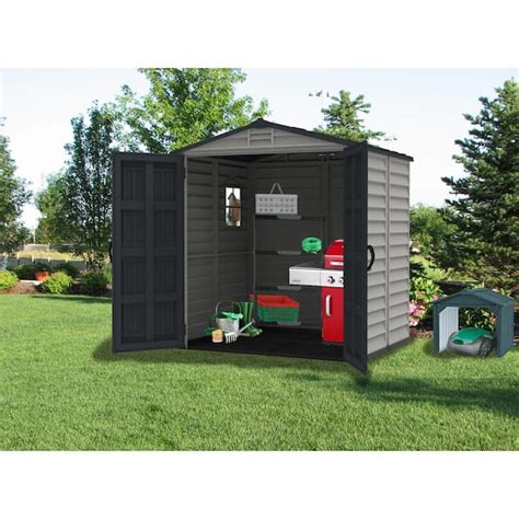 Duramax Building Products Store Mate Plus 6 Ft X 6 Ft Vinyl Shed With