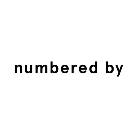 Numbered By Antwerp